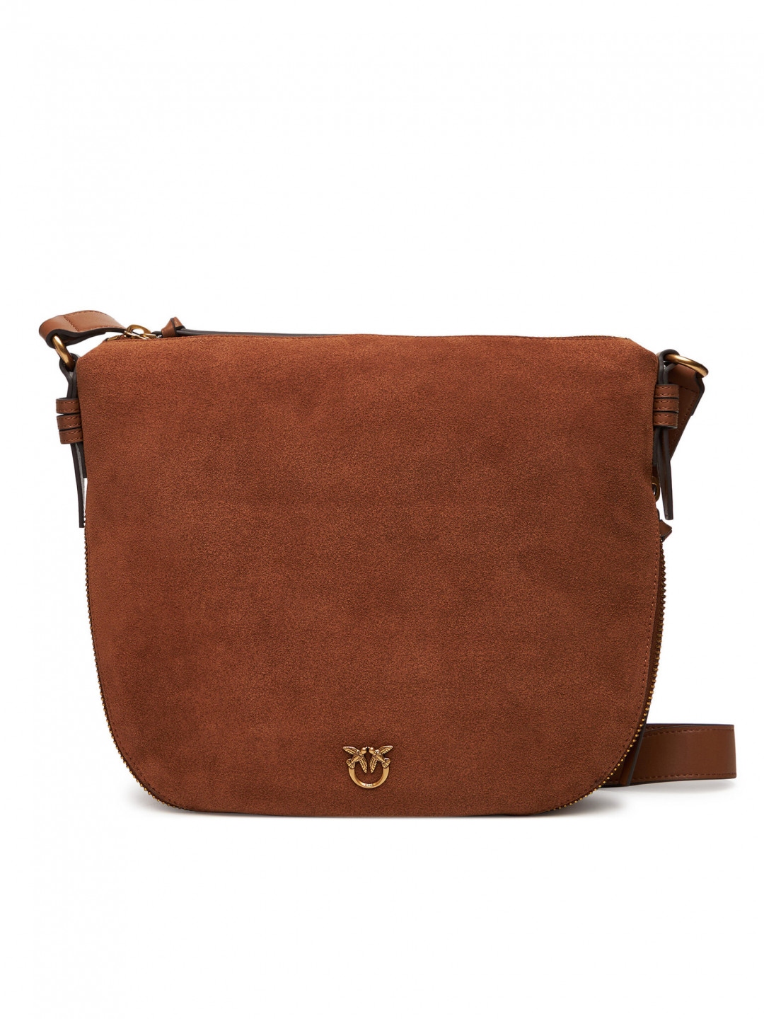 PINKO Kabelka Hobo Zip Around Classic Al 25-26 PLTT 105113 A2JH Hnědá
